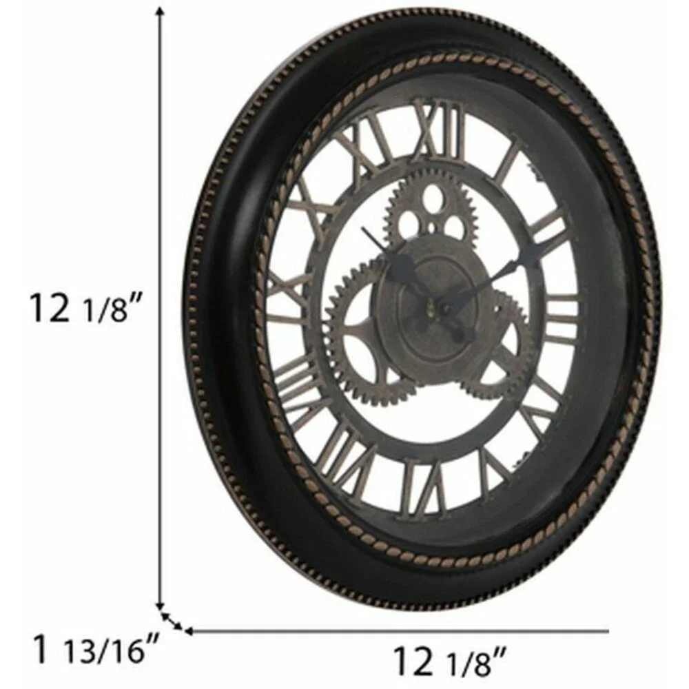 Kitchen Plastic Decorative Wall Clock,12